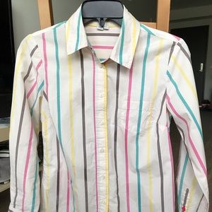 Boden striped cotton shirts